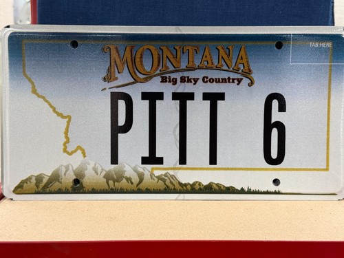 2006 montana vanity license - 2006,
