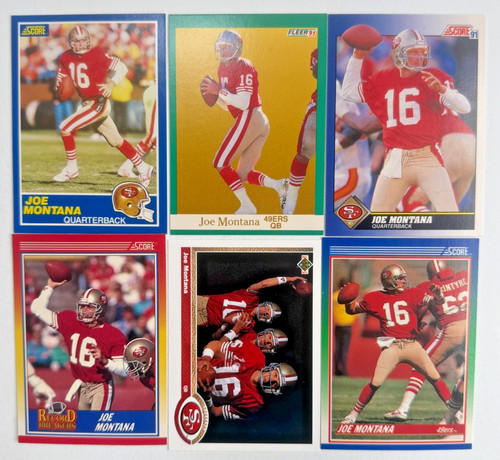 Joe montana card - montana, 6