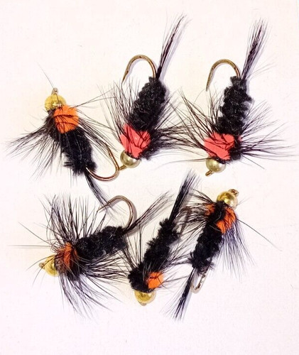 Orange montana with gold - 6,
