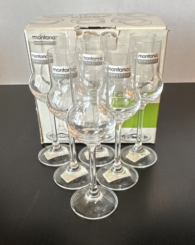 Montana gala grappa glasses - grappa,