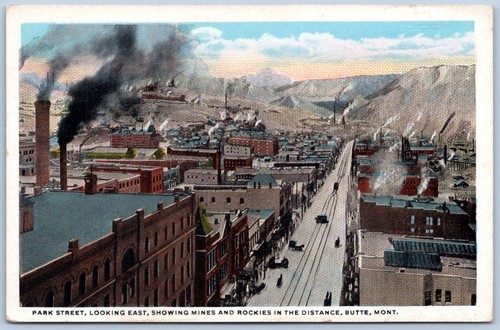 Postcard butte montana - butte, park