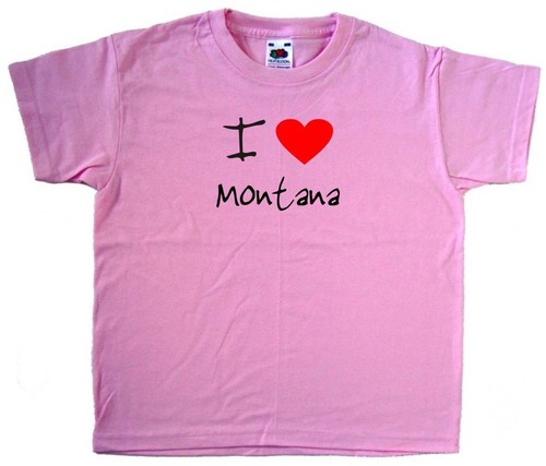 Love heart montana pink - love,